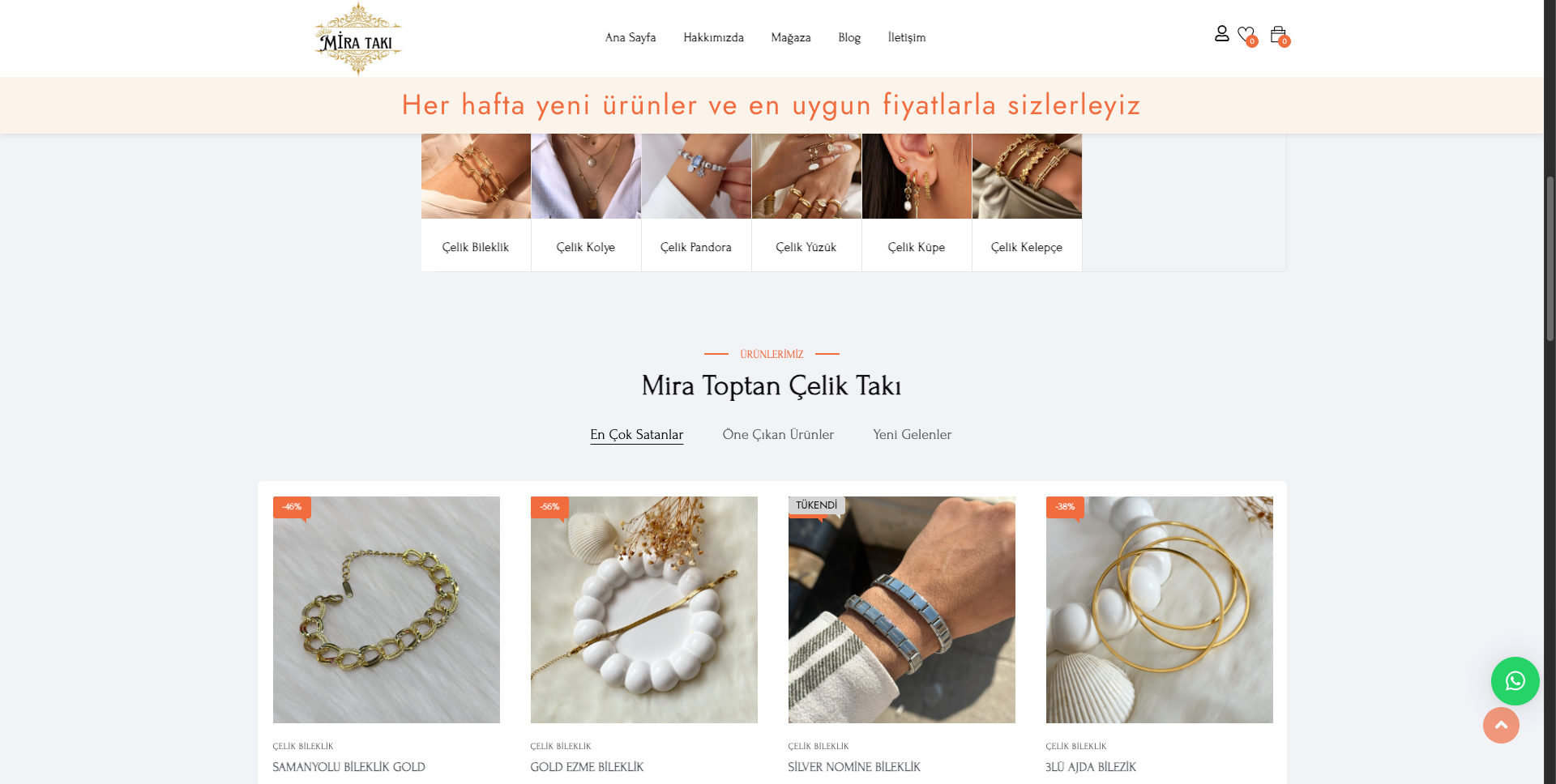 Mira Takı Web Sitesi